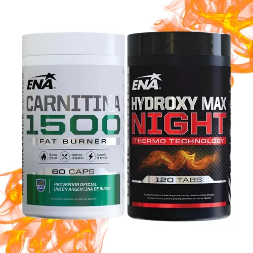 Combo Quemador Carnitina + Hydroxy Max