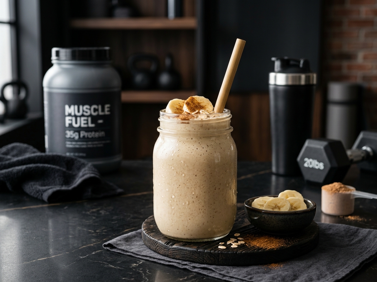 Batido quemagrasa post-entreno